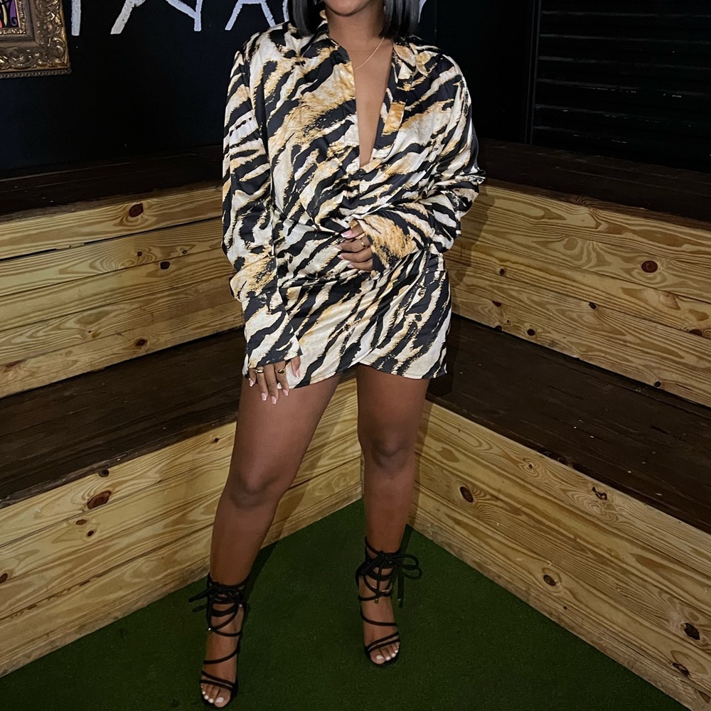 Leopard dress
